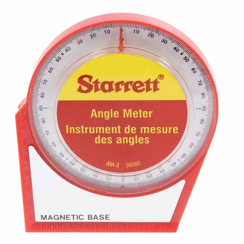 Medidor De Angulo Starrett Com Base Magnética 0 A 90 Elastobor