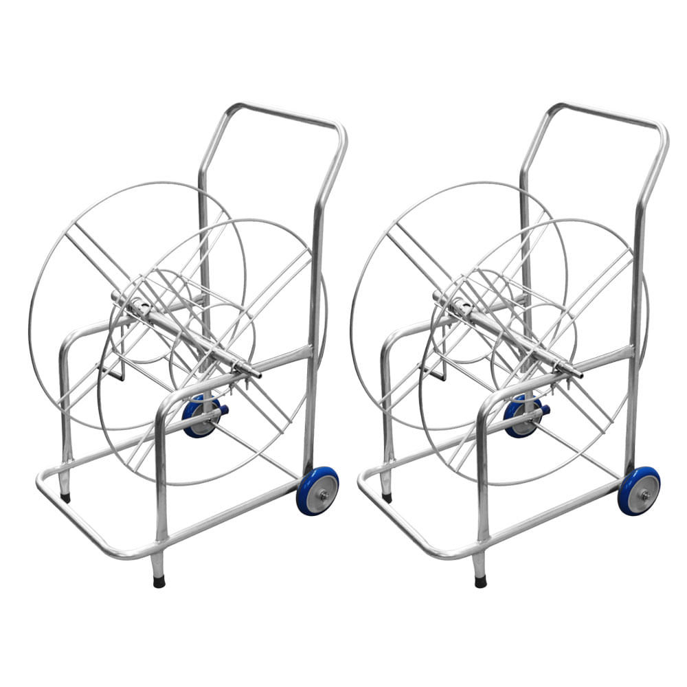 Carrinho Enrolador De Mangueira Jsn G9 até 100M kit com 2UN