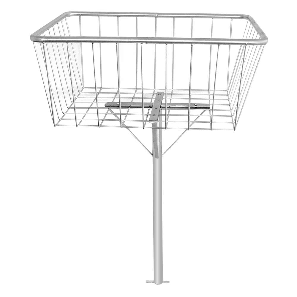 Lixeira para Rua JSN Aramada G12 Com 1 Metro 280L Litros