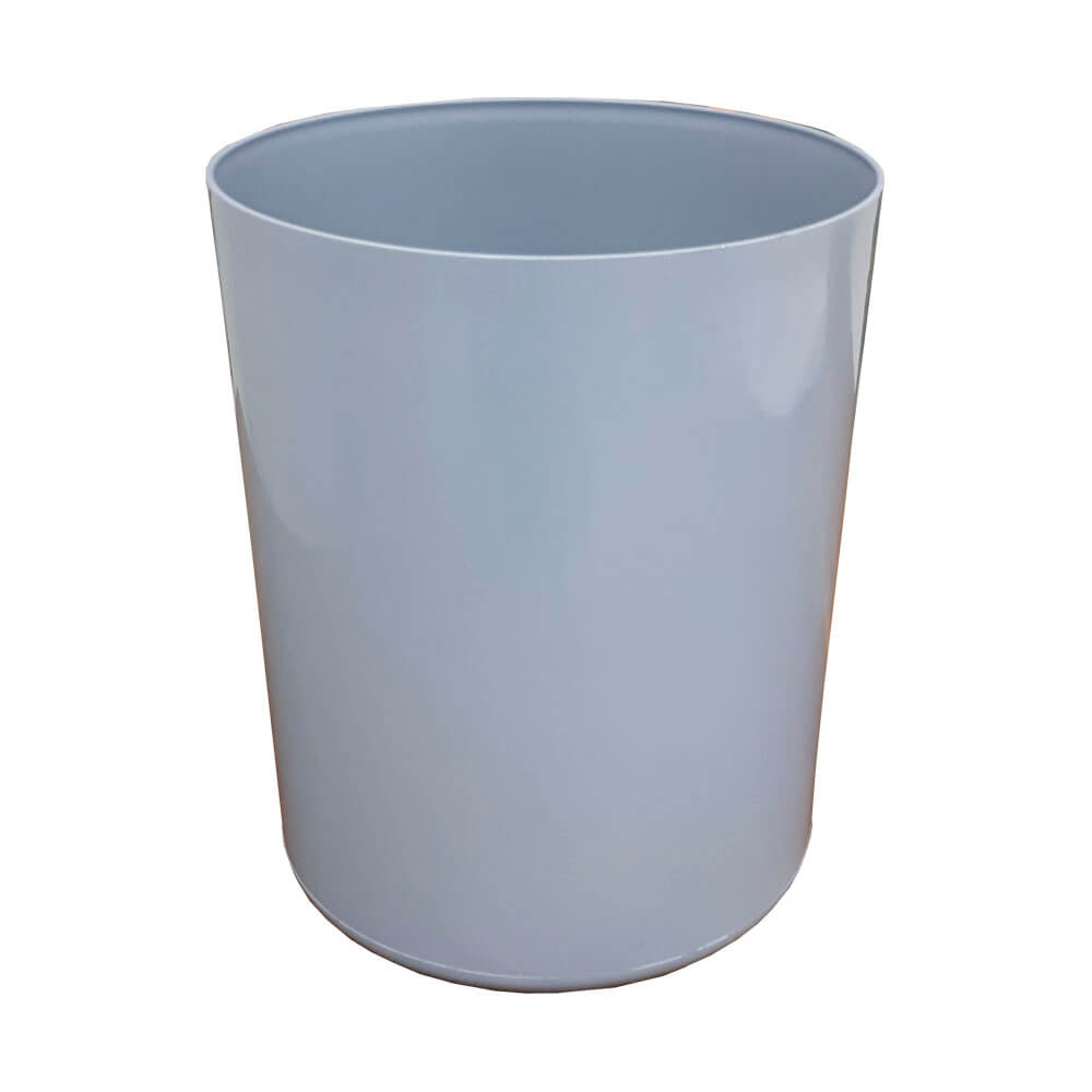 Lixeira Plastica JSN sem Tampa 12 Litros Cinza