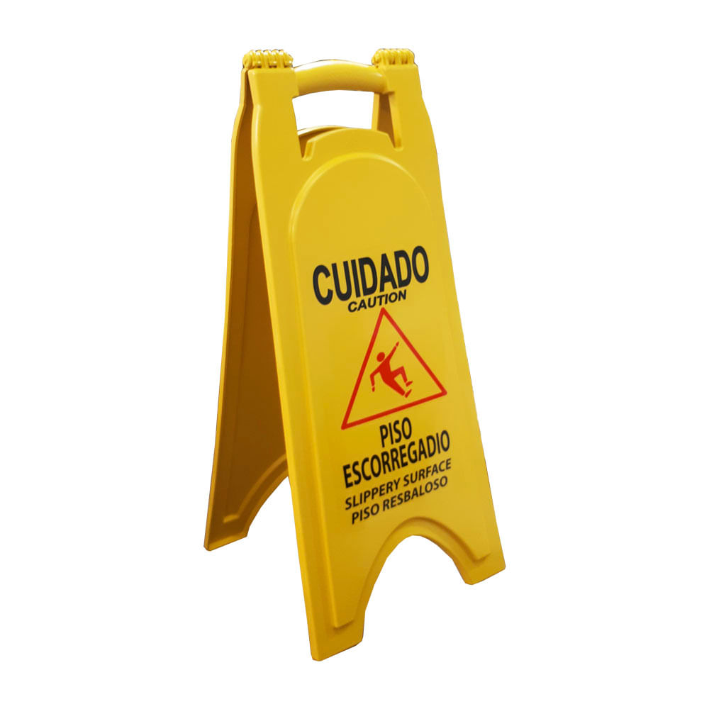 Cavalete de Sinalizacao JSN Piso Escorregadio 27x64CM