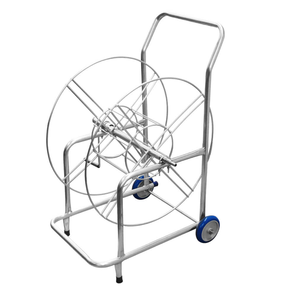 Carrinho Enrolador De Mangueira Jsn Aco Carbono G9 ate 100MT