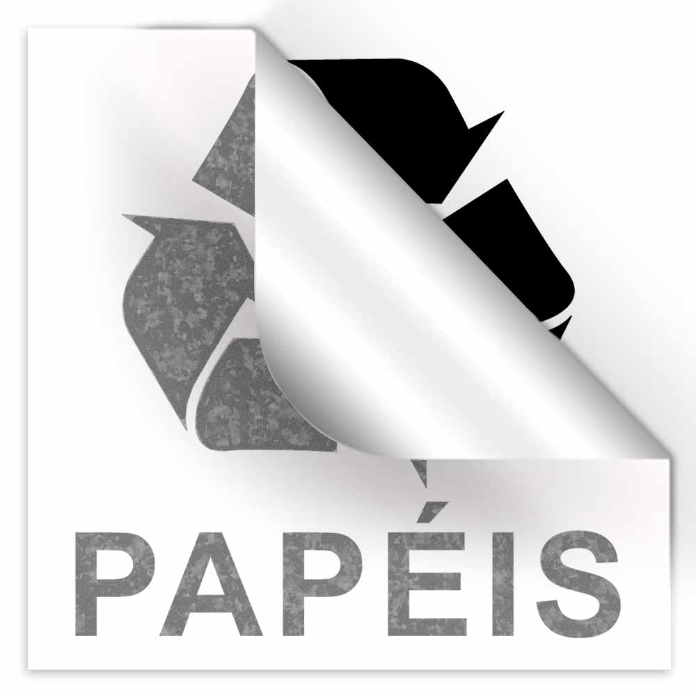 Adesivo Para Sinalização JSN Reciclável Papel