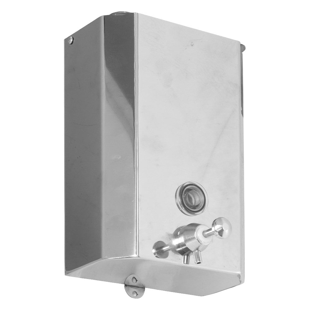 Saboneteira Em Aço Inox Jsn Sem Fechadura