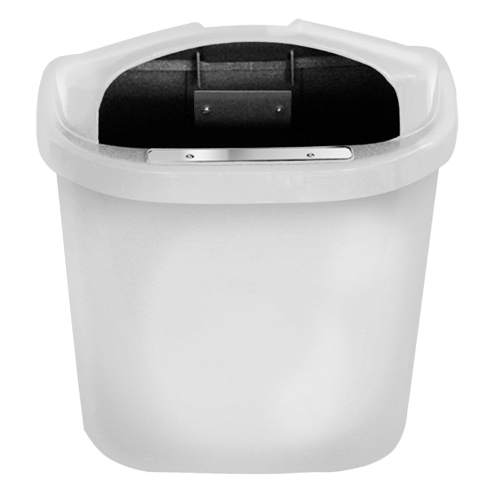 Lixeira Individual JSN para Coleta Seletiva com 40L Branca