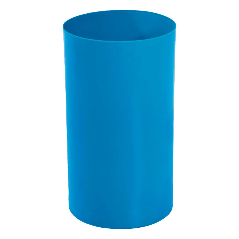 Lixeira Plástica JSN Sem Tampa 22 Litros Azul