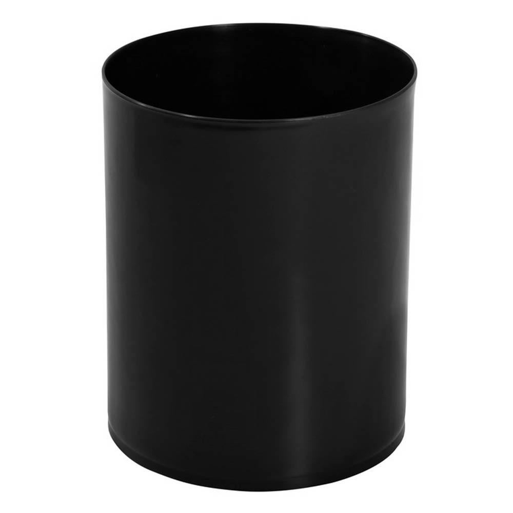 Lixeira Plástica JSN Sem Tampa 12 Litros Preto