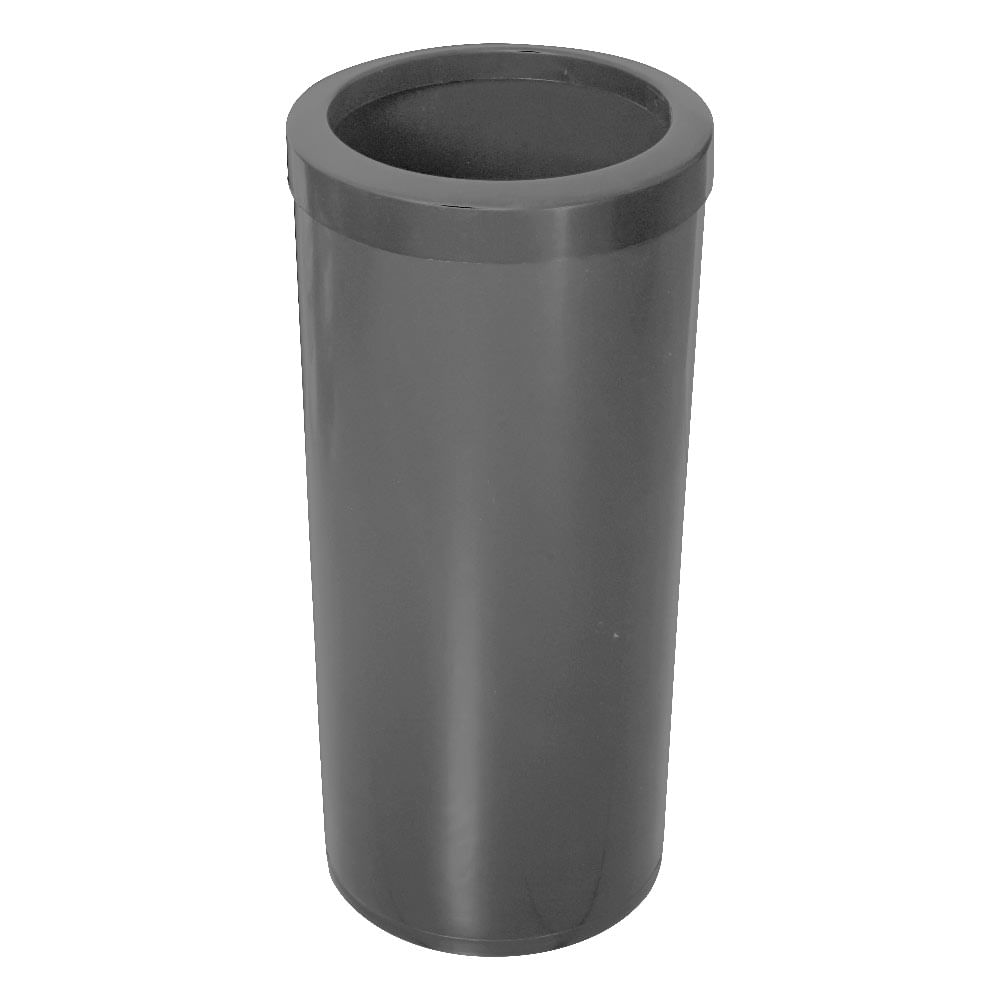 Lixeira Plástica JSN Com Aro 50 Litros Cinza