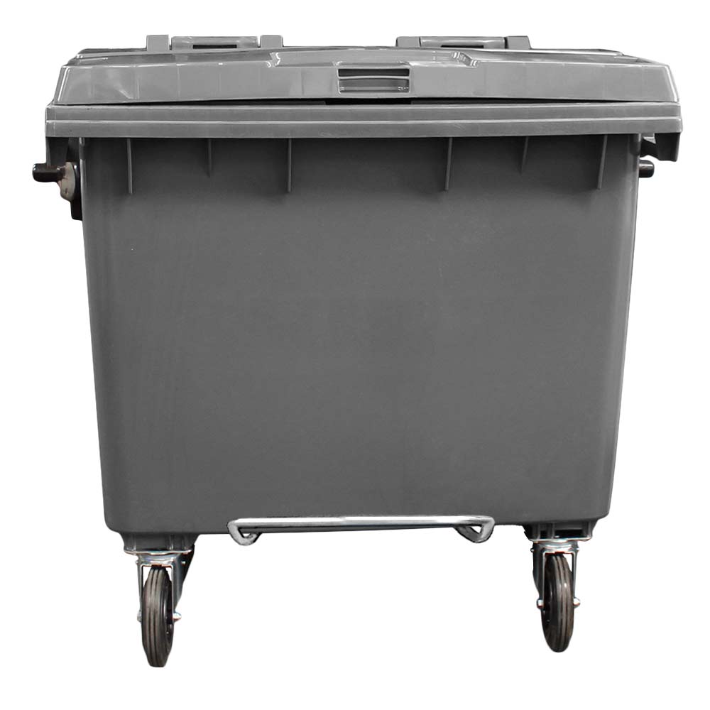 Contêiner de Lixo JSN em Plástico com Pedal 660 LT Cinza
