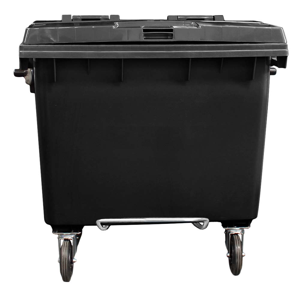 Contêiner de Lixo JSN em Plástico com Pedal 660 LT Preto