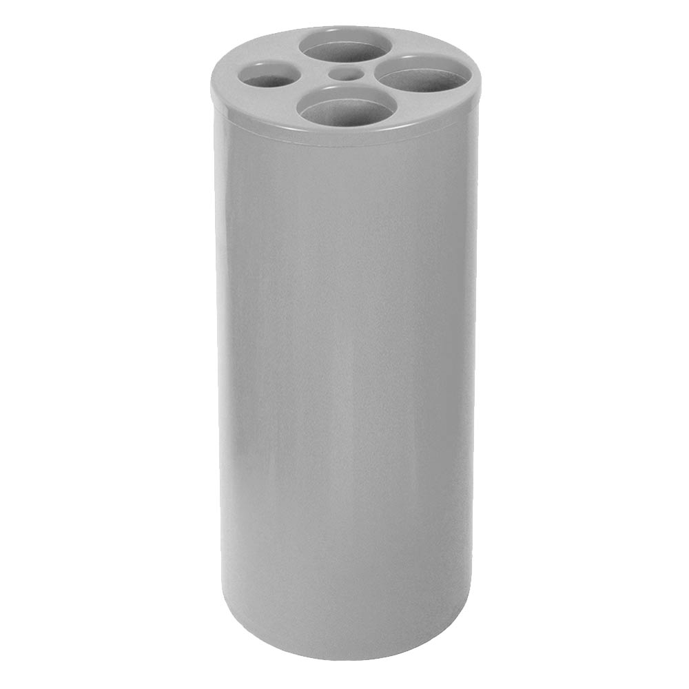 Lixeira para Copos JSN com 5 Tubos para Água e Café Cinza
