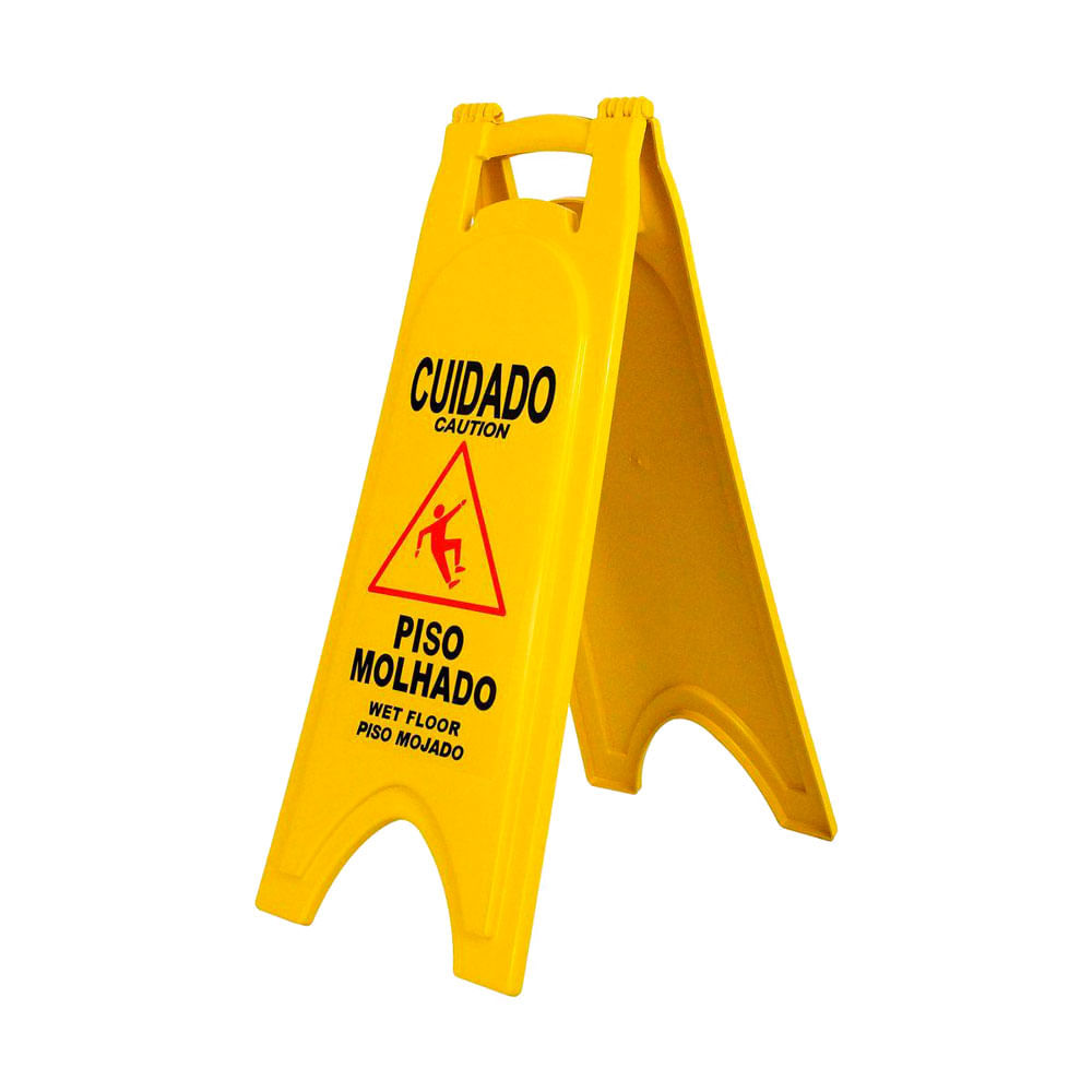 Cavalete de Sinalizacao JSN Piso Molhado 27x64CM