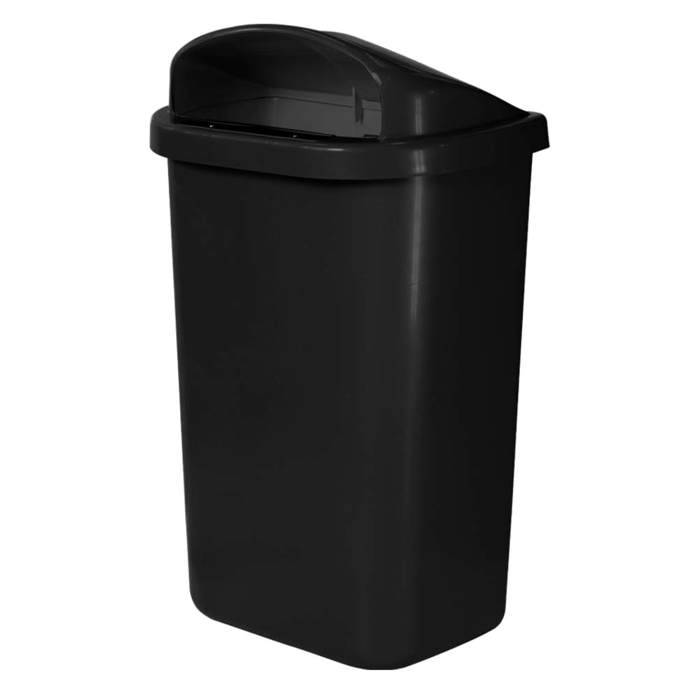 Lixeira Individual JSN para Coleta Seletiva 50L Preta