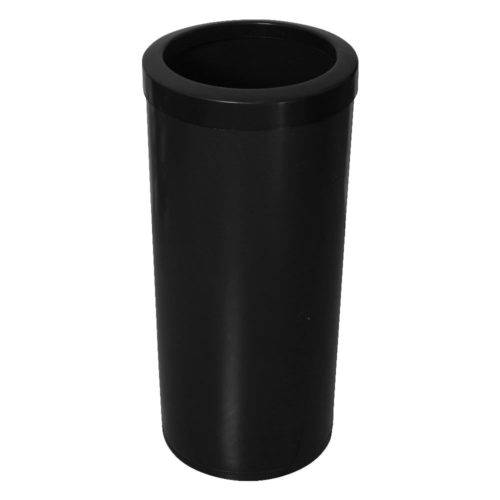 Lixeira Plástica JSN Com Aro 22 Litros Preta