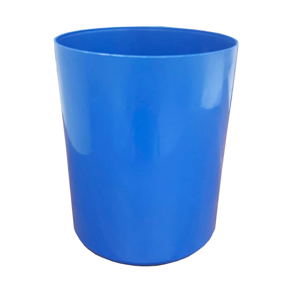 Lixeira Plastica JSN Sem Tampa 12 Litros Azul