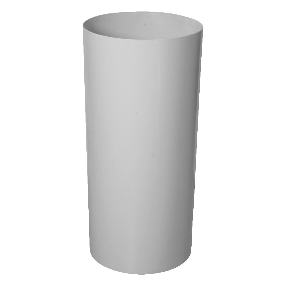 Lixeira Plástica JSN Sem Tampa 50 Litros Branca