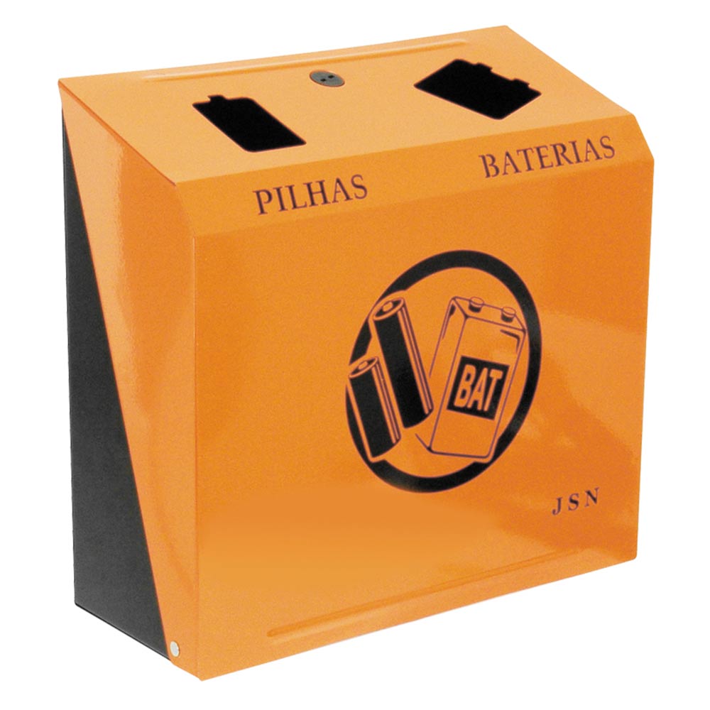 Suporte para Descarte JSN de Pilhas e Baterias