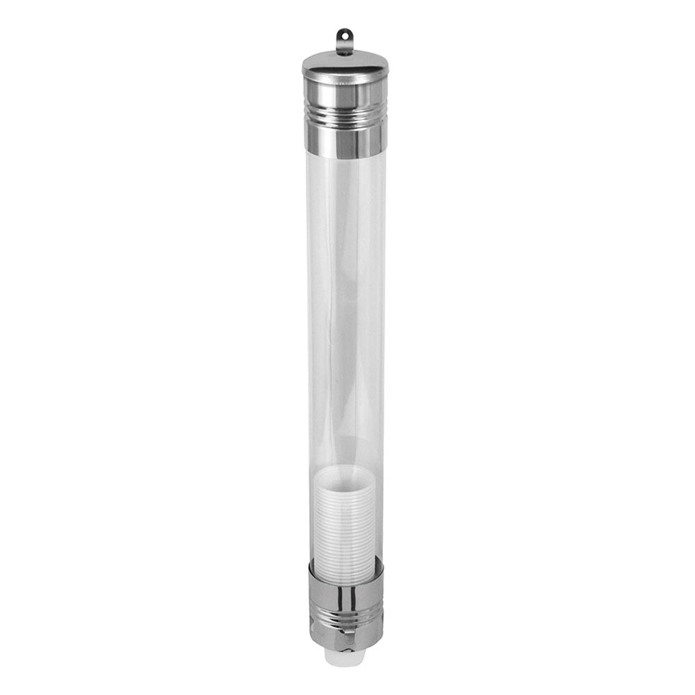 Dispenser em Inox com Acrílico Jsn para Copo de Café 50ML