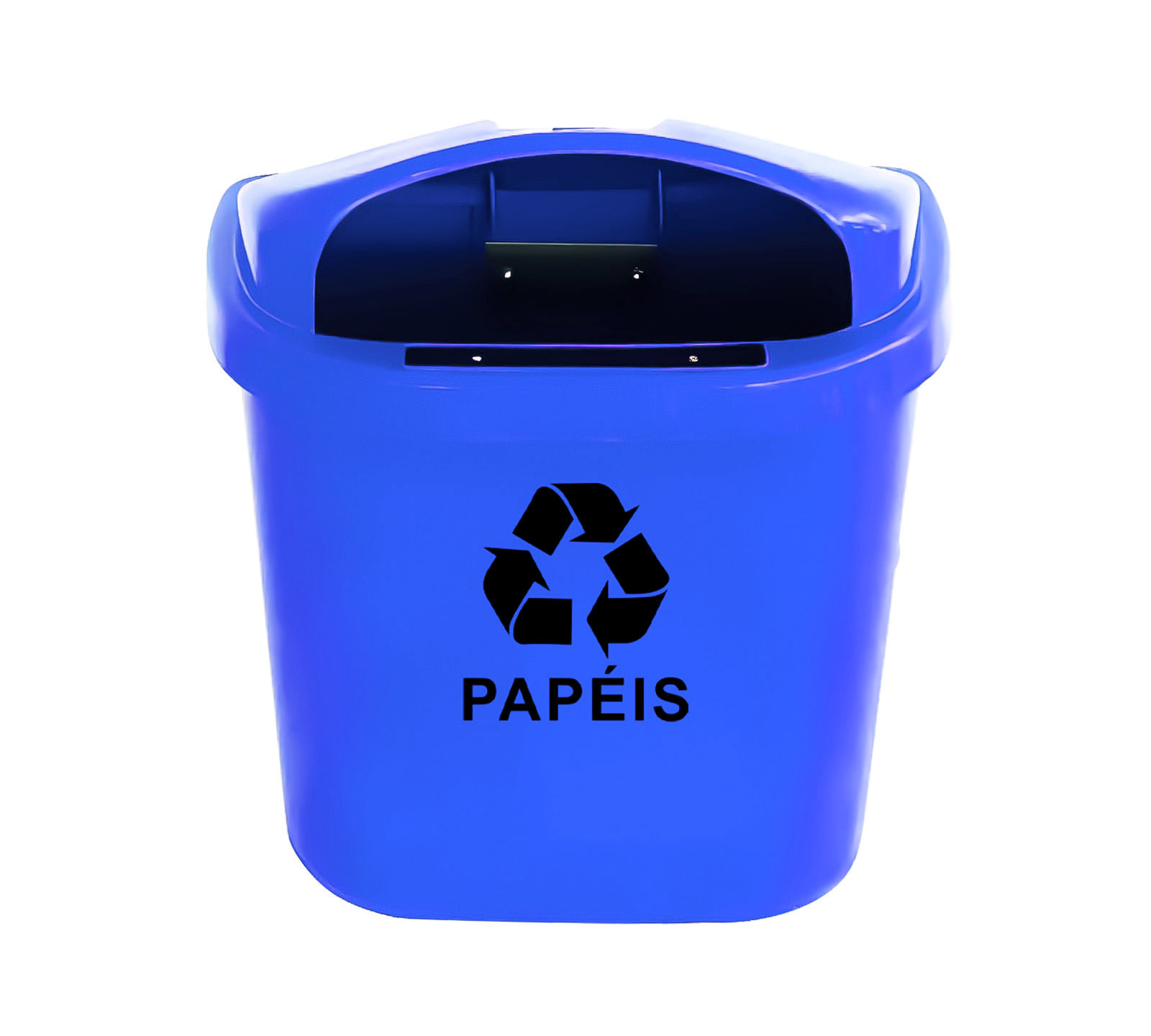 Lixeira Individual JSN para Coleta Seletiva ST3F 40L Azul