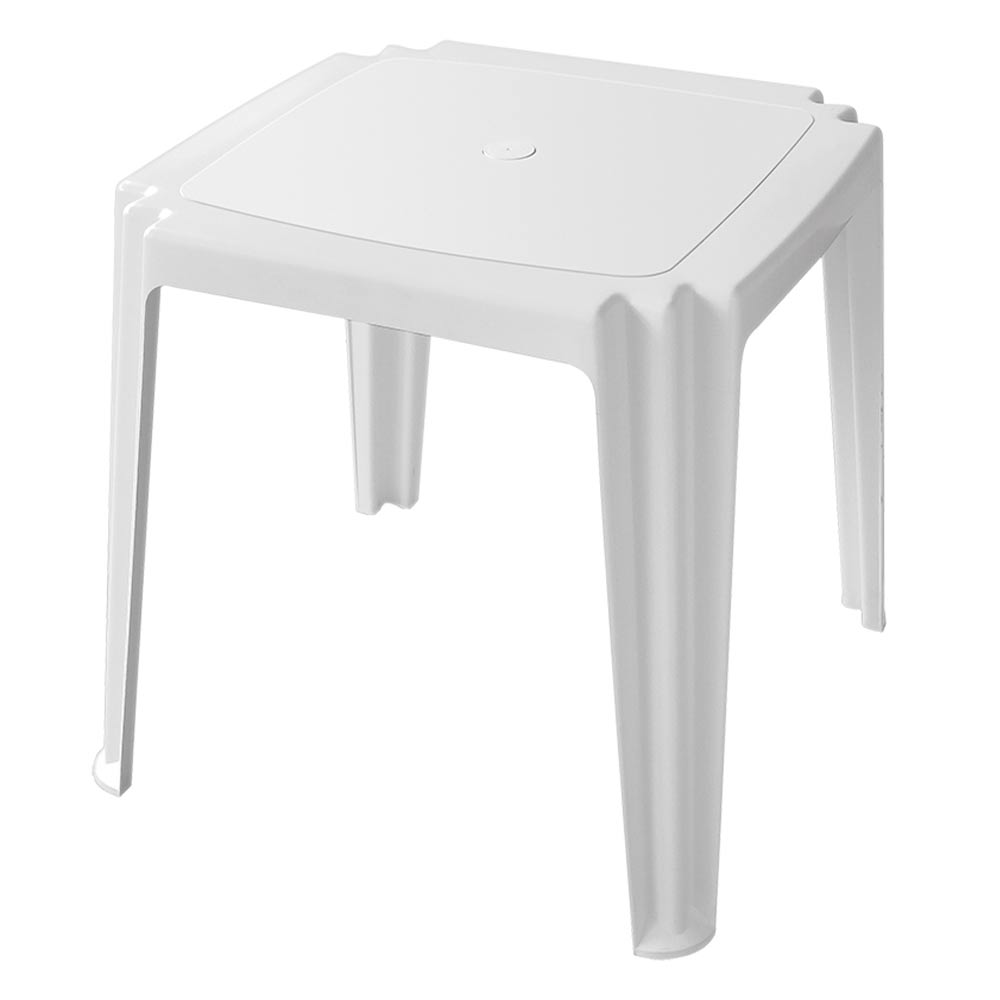 Mesa Plástica JSN ME1B Monobloco Branca