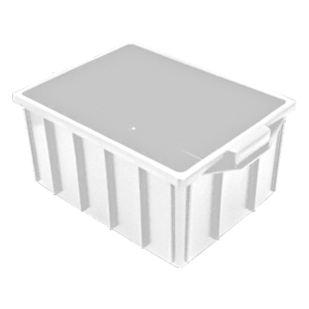 Caixa Plástica JSN CX2 Empilhável 28L Branca