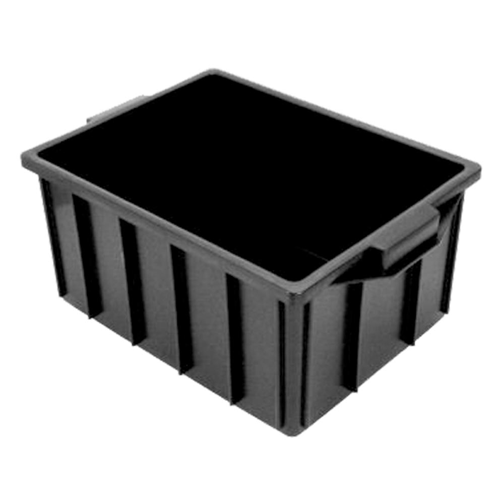 Caixa Plástica JSN CX2 Empilhável 28L Preta
