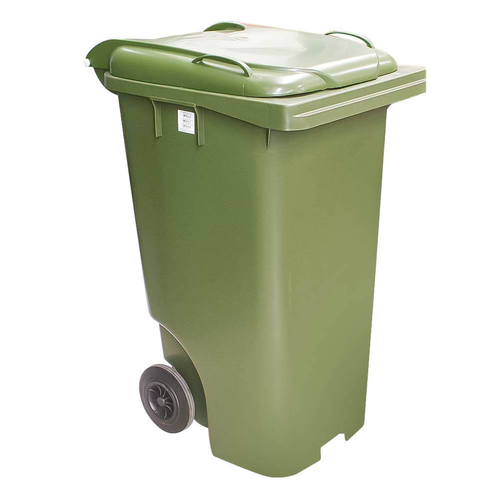 Contêiner de Lixo JSN em Plástico com Rodas 240 LT Verde