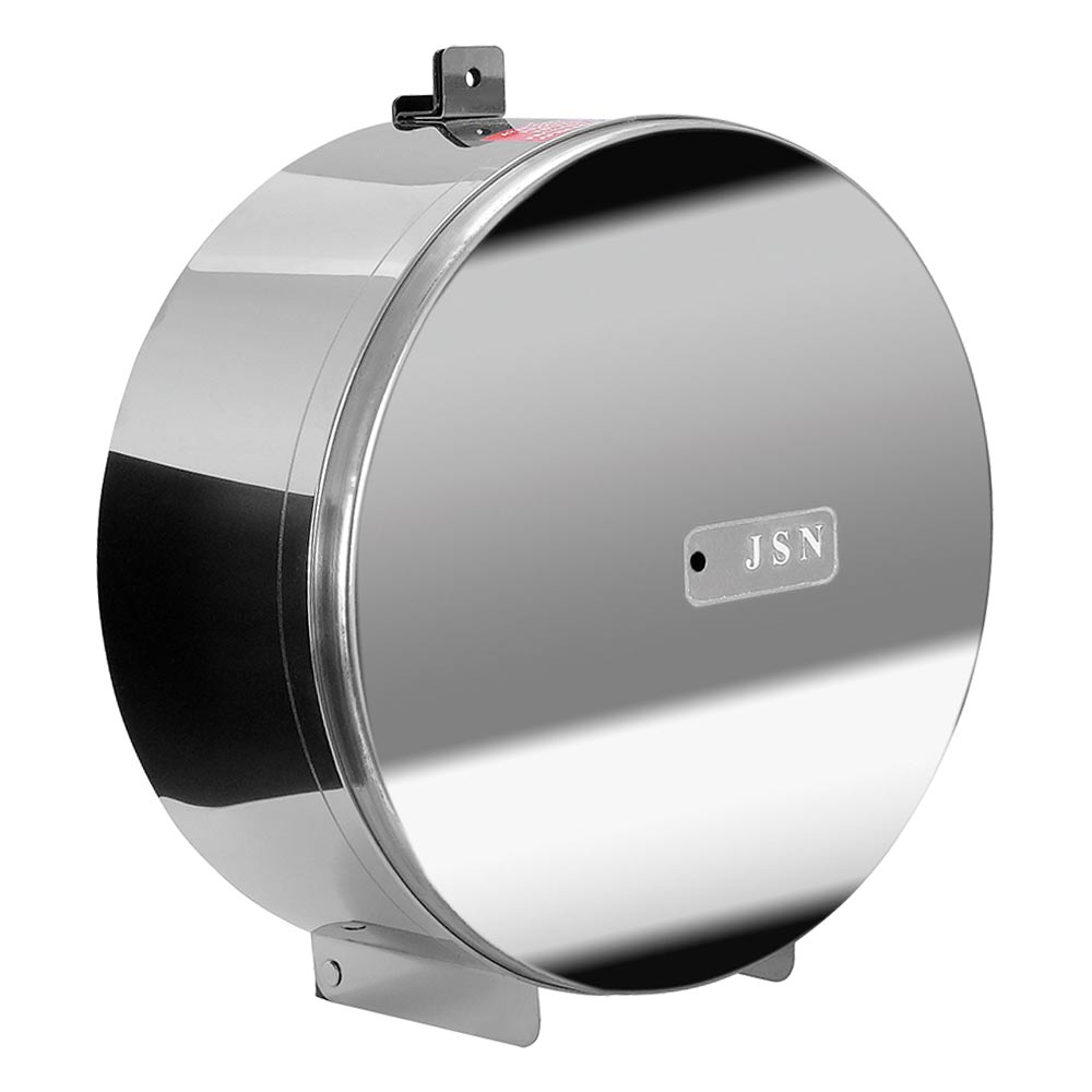 Porta Papel Higiênico Jsn com Porta Cadeado em Aço Inox 800m