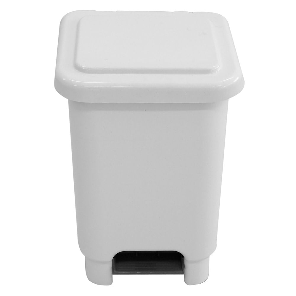 Lixeira Plástica JSN PR25 Retangular com Pedal 25L