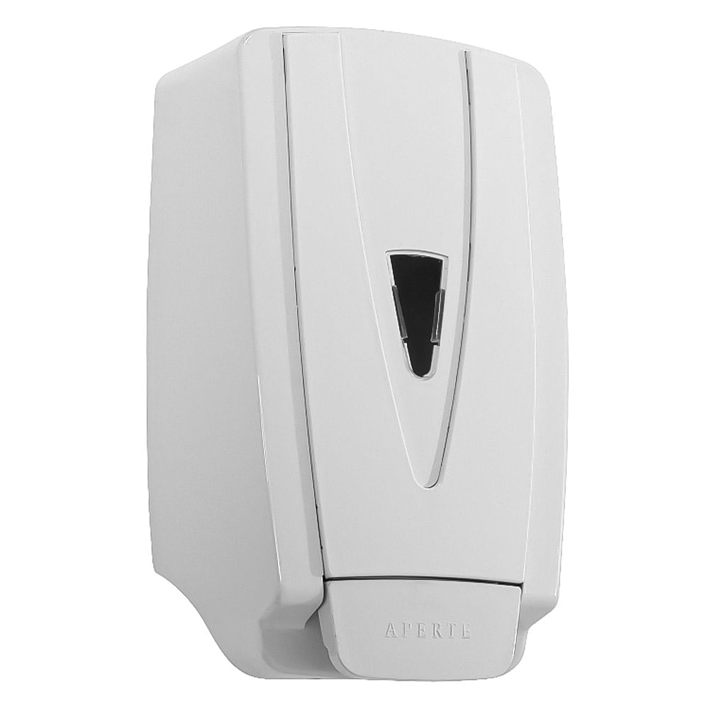 Dispenser Saboneteira Plástica Unik 900ml para Refil Branca