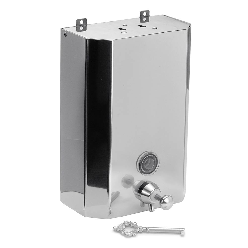 Saboneteira em Aço Inox JSN com Fechadura 2L