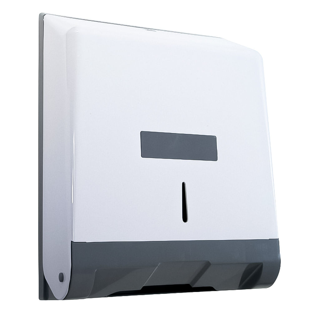 Dispensador Papel Toalha Interfolha Grande ABS Antivandalismo